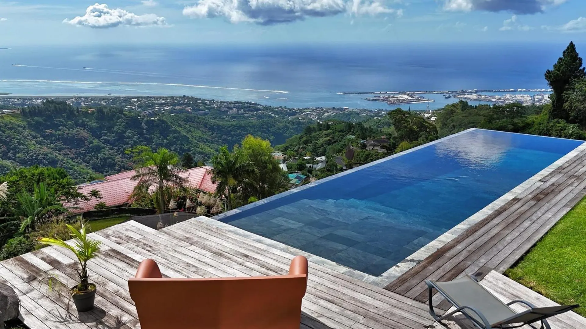 Moorea Horizon Studio With Panoramic View And Pool Papeete