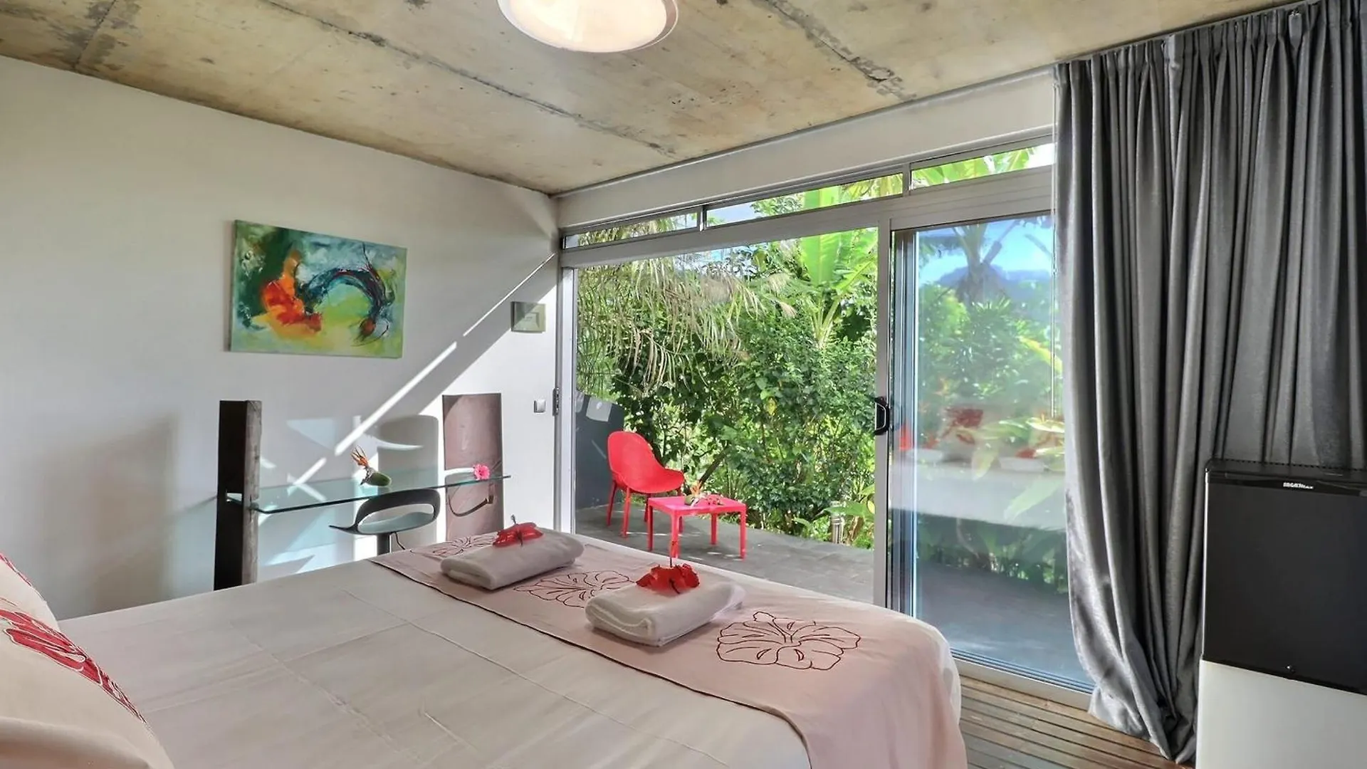 Moorea Horizon Studio With Panoramic View And Pool Papeete  Holiday home